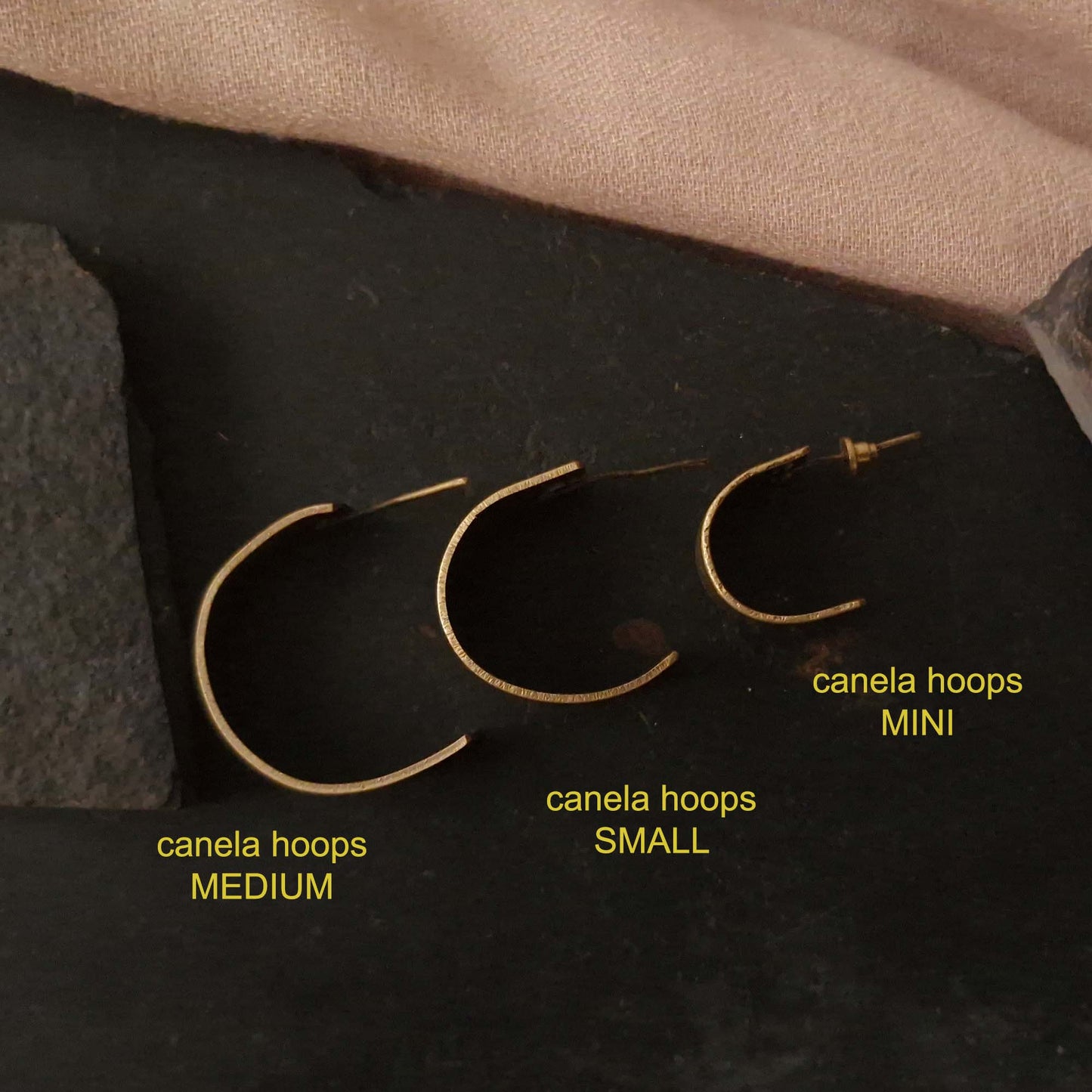 CANELA hoops - medium
