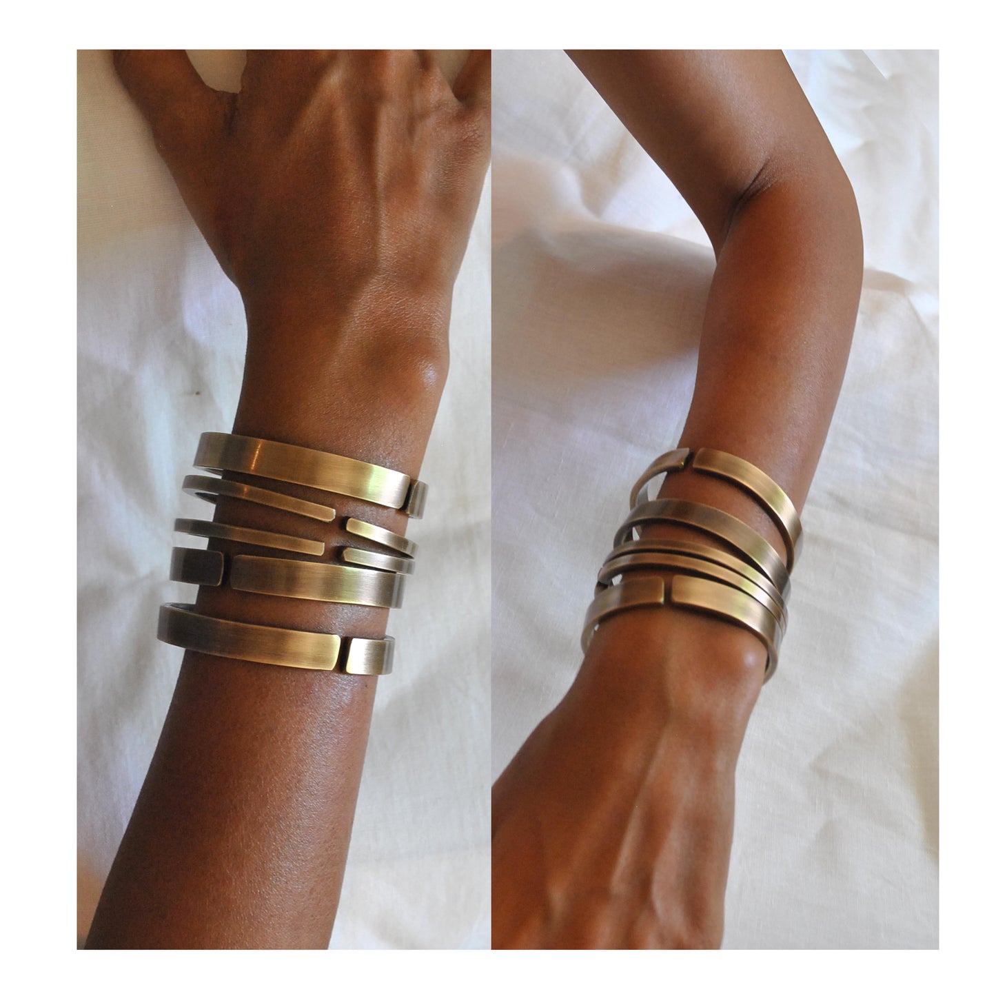 Vanilaes + Pampas Cuff-Bangle set