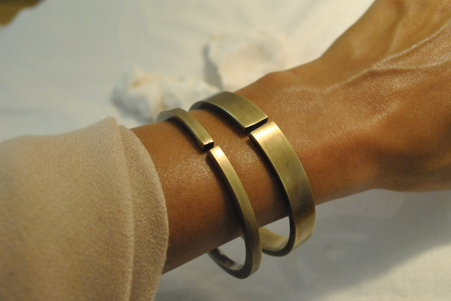 Vanilaes + Pampas Cuff-Bangle set