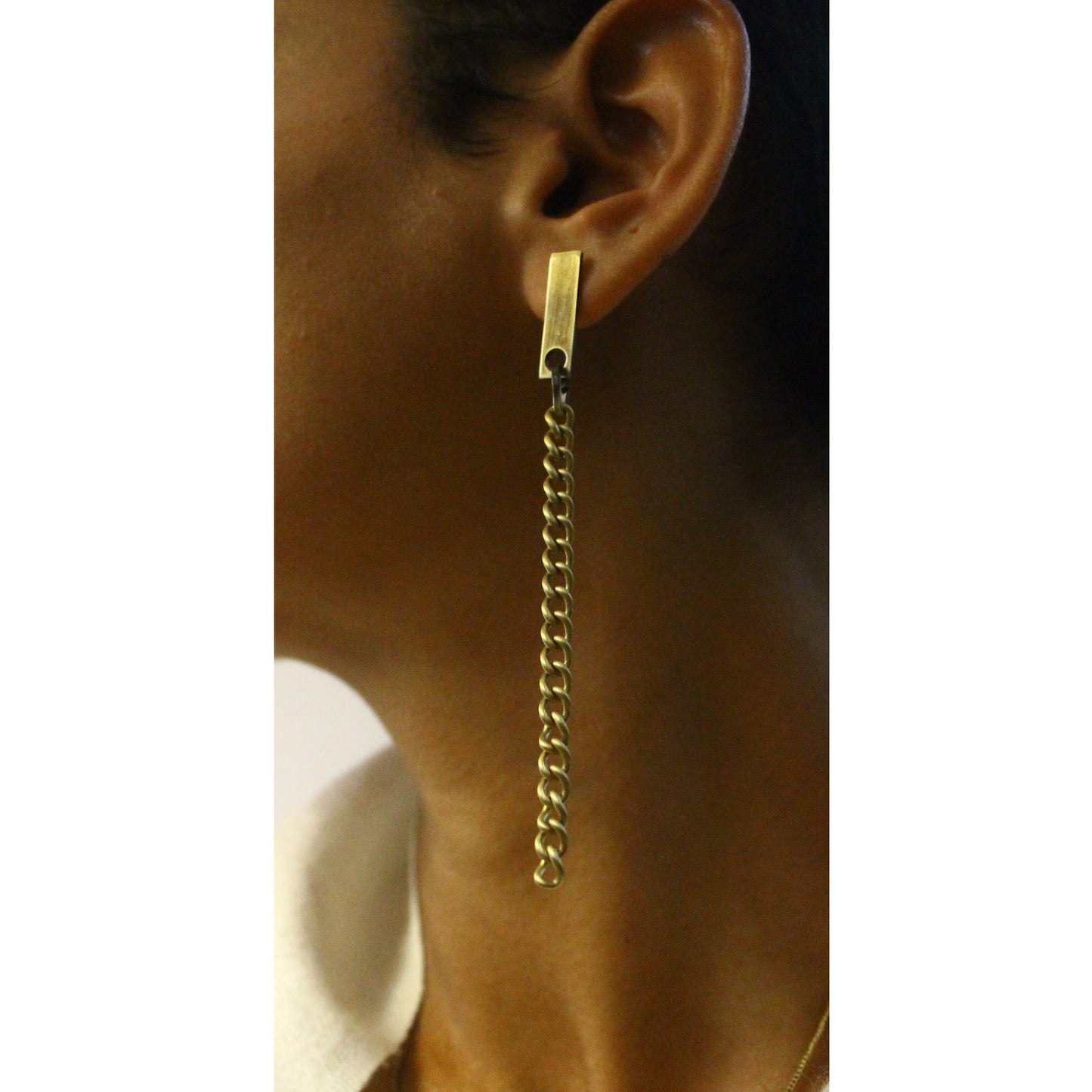 utas chain earrings-1